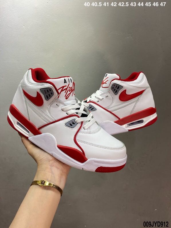 Air Jordan Flight 89 White Red - Click Image to Close